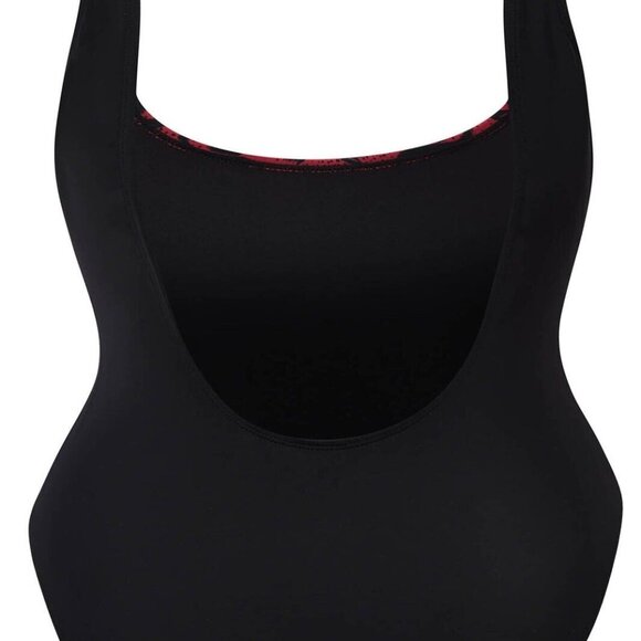 NWT Killstar Beach Beast Devil Baphomet Pentagram Gothic Full Swimsuit XXL - Picture 13 of 14